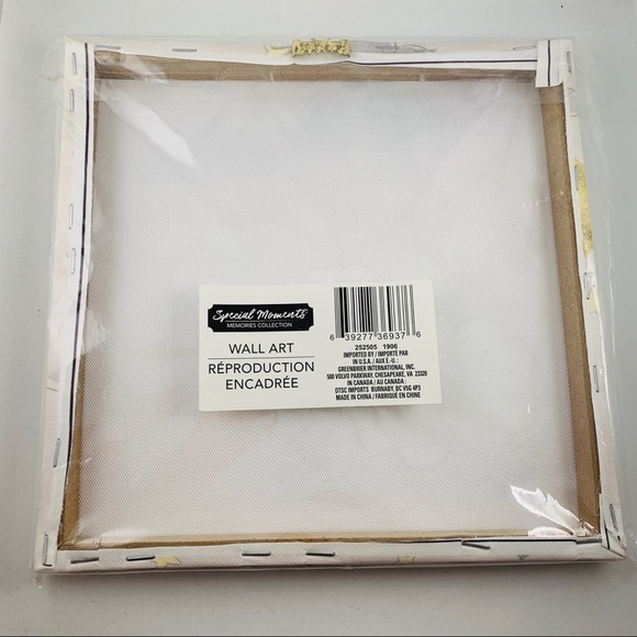 SWEET DREAMS CANVAS ART NWT - Picture 5 of 6